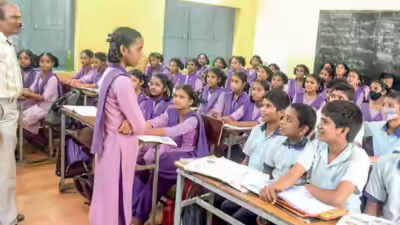 Students in a classroom